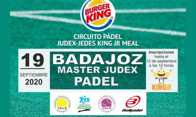MÁSTER JUDEX PÁDEL KING JR MEAL 2020