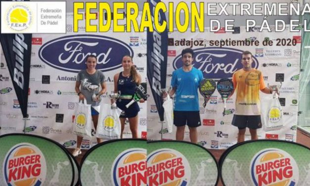 FINALIZÓ LA 5ª PRUEBA DEL CIRCUITO BURGER KING EN BADAJOZ 2020