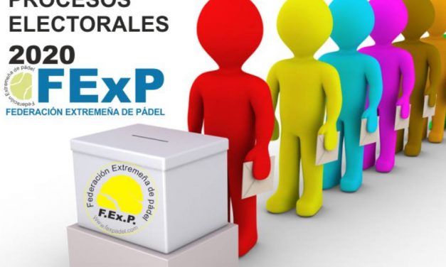 PROCESOS ELECTORALES FEXPADEL 2020