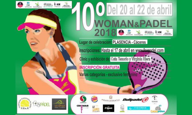 10ª EDICIÓN WOMAN&PÁDEL 2018
