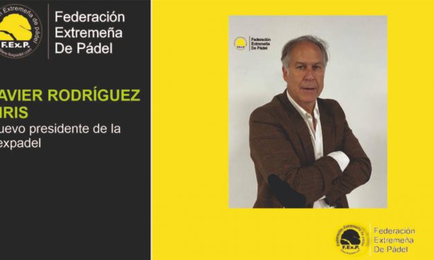 JAVIER RODRÍGUEZ PIRIS, ELEGIDO NUEVO PRESIDENTE DE LA FEXPADEL
