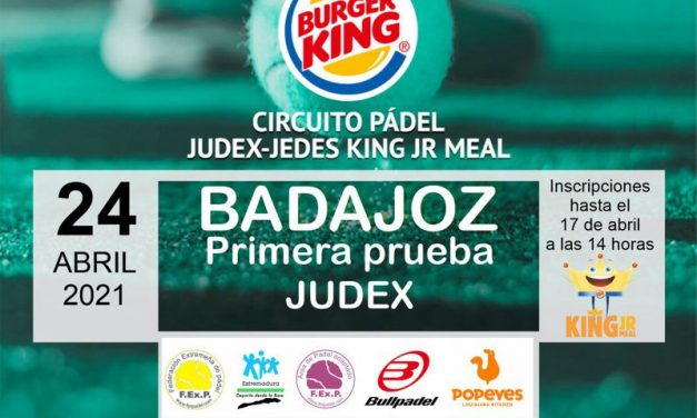1ª PRUEBA CIRCUITO KING JR. MEAL JUDEX EN BADAJOZ 2021