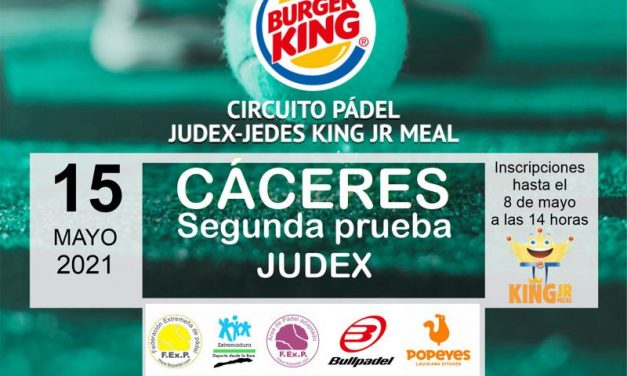 2ª PRUEBA CIRCUITO KING JR. MEAL JUDEX EN CÁCERES 2021