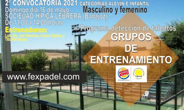 2ª CONCENTRACIÓN DE MENORES 2021