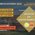 2ª CONCENTRACIÓN DE MENORES EN CÁCERES 2022
