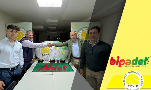 BIPADEL, NUEVO PATROCINADOR DE LA FEDERACIÓN EXTREMEÑA DE PÁDEL