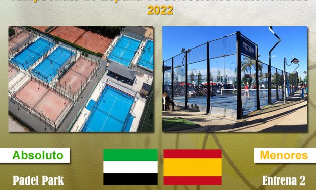 SELECCIONES EXTREMEÑAS DE PÁDEL DE MENORES Y ABSOLUTOS 2022