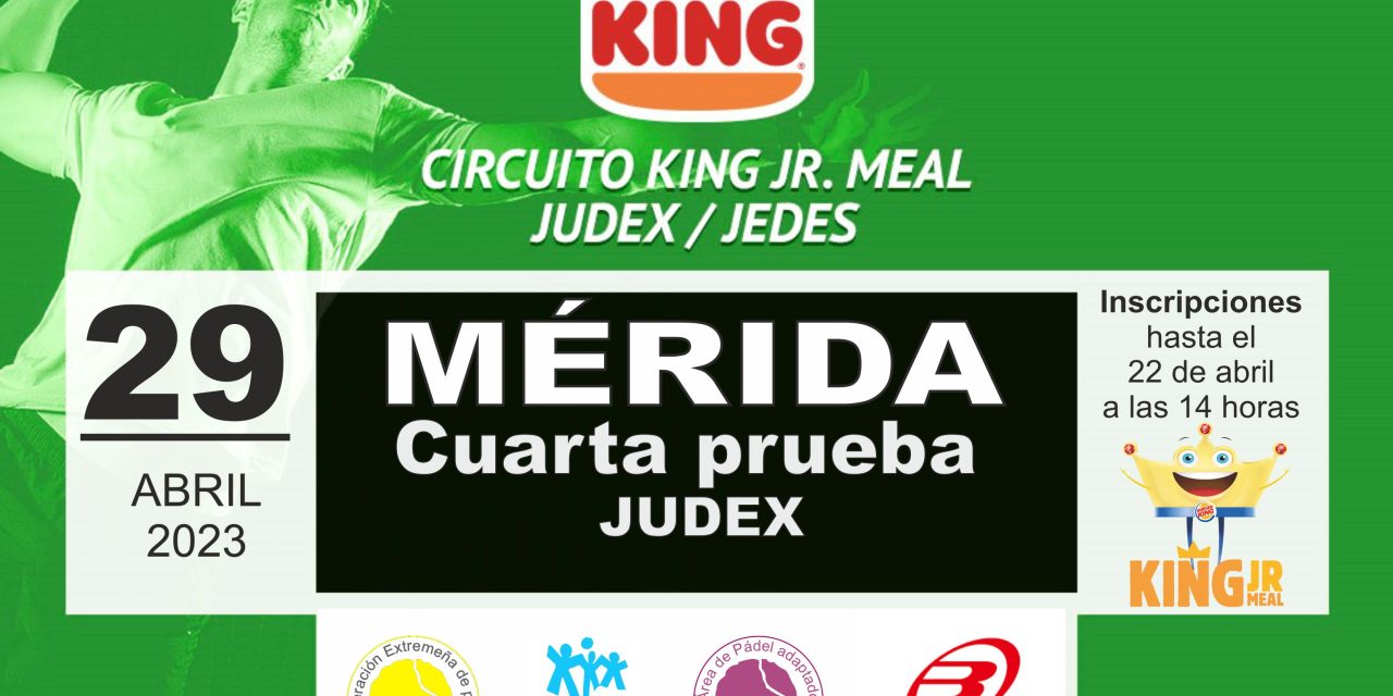 4ª PRUEBA CIRCUITO KING JR. MEAL JUDEX EN MÉRIDA 2023