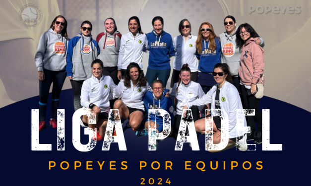 ACTUALIZACIÓN RANKING LIGA DE PÁDEL POPEYES 2024
