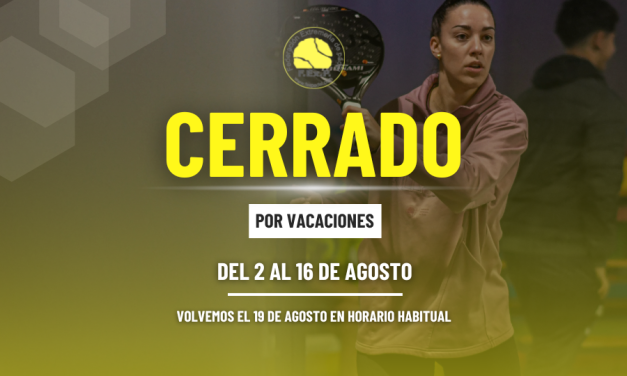 SEDE CERRADA POR VACACIONES