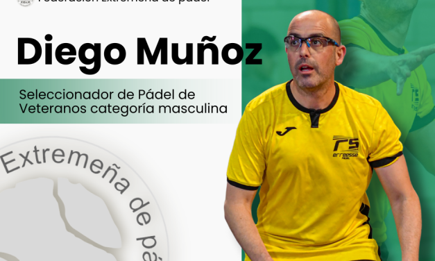 DIEGO MUÑOZ, DIRIGIRÁ LA SELECCIÓN MASCULINA DE VETERANOS 2025