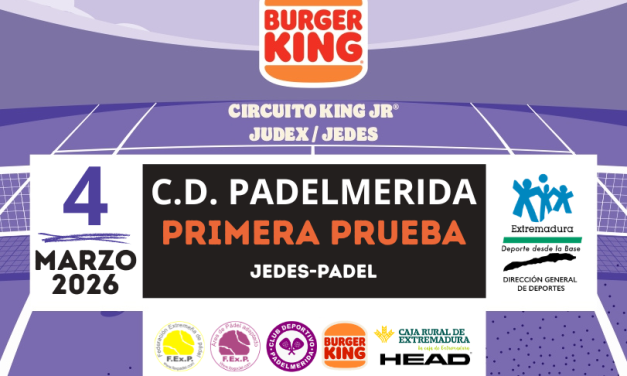 1ª PRUEBA JEDES-PADEL 2026