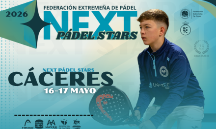 3ª PRUEBA CIRCUITO NEXT PÁDEL STARS EN CÁCERES 2026