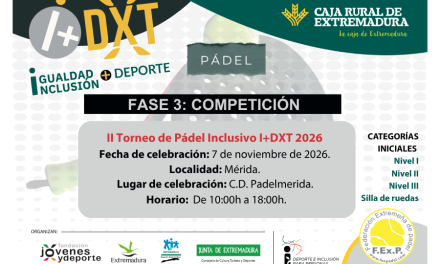 II TORNEO DE PÁDEL INCLUSIVO 2026