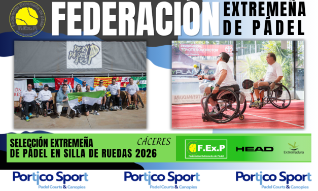 FINALIZÓ LA PRIMERA EDICIÓN DEL CAMPEONATO DE ESPAÑA DE SELECCIONES AUTONÓMICAS DE PÁDEL EN SILLA DE RUEDAS 2026