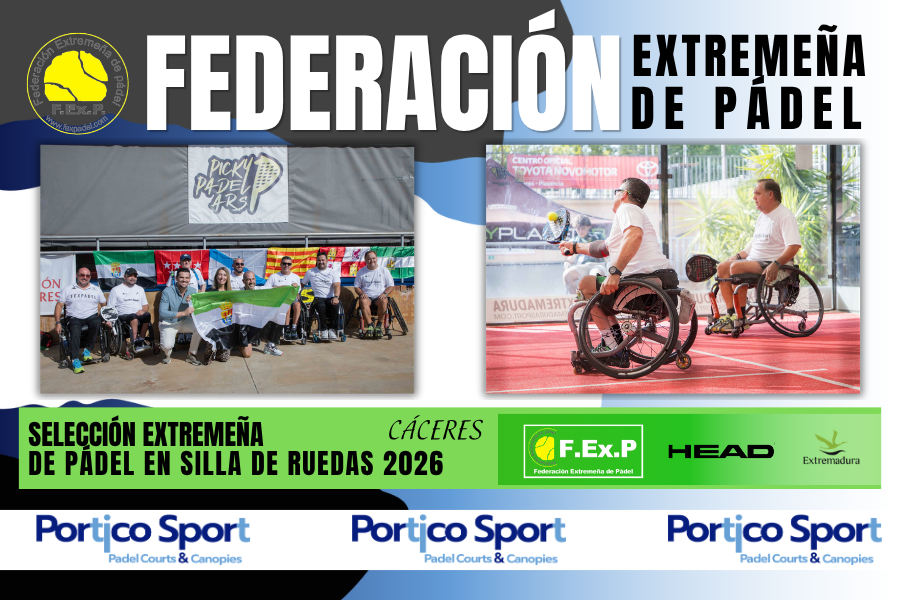 FINALIZÓ LA PRIMERA EDICIÓN DEL CAMPEONATO DE ESPAÑA DE SELECCIONES AUTONÓMICAS DE PÁDEL EN SILLA DE RUEDAS 2026